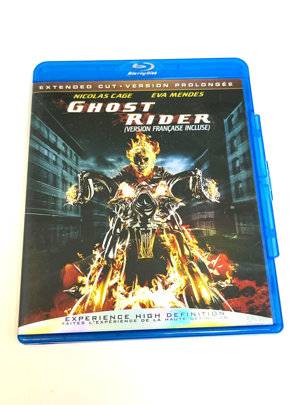 Ghost Rider - Blu Ray - Extended Cut - Nicolas Cage - Eva Mendes